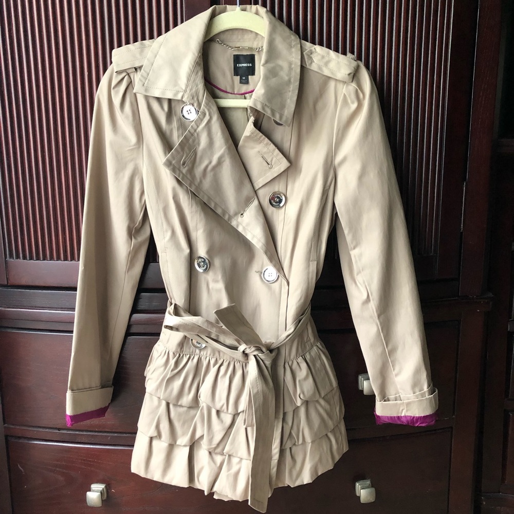 NWOT Express Trench Coat